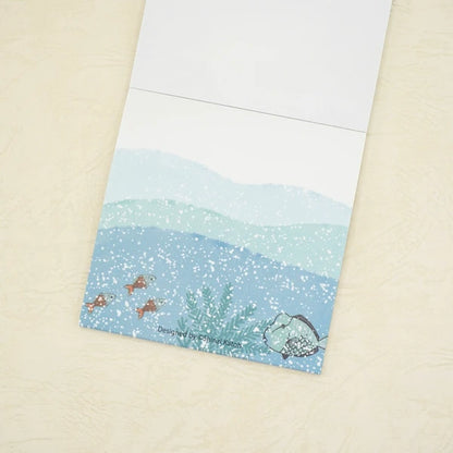 Kinose Printing Endangered Marine Species Block Memo Pad