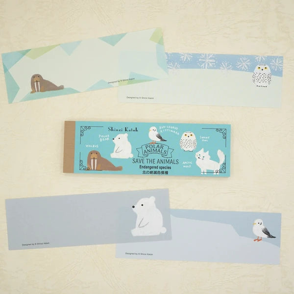 Kinose Printing Northern Endangered Species Mini Letter Pad