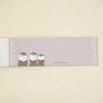 Kinose Printing Extinct Species of Japan Mini Letter Pad