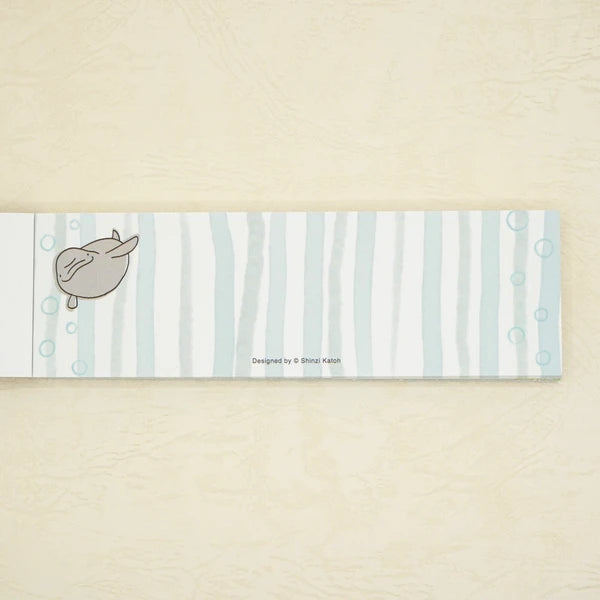 Kinose Printing Endangered Marine Species Mini Letter Pad