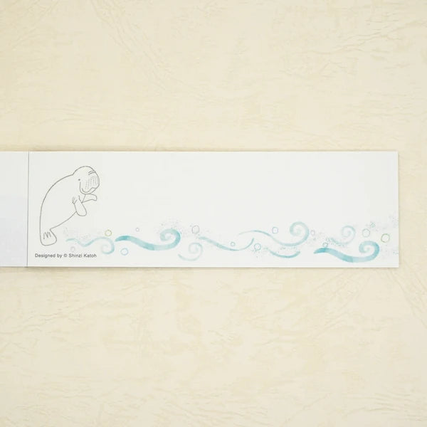 Kinose Printing Endangered Marine Species Mini Letter Pad