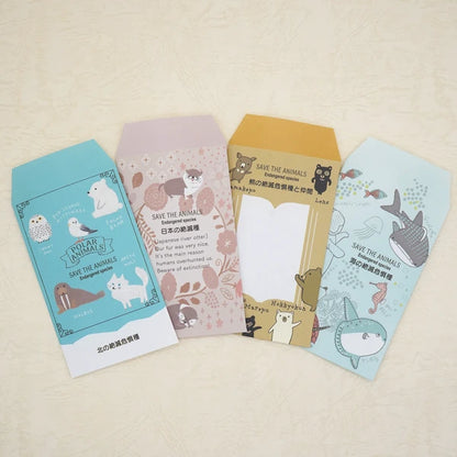 Kinose Printing Northern Endangered Species Money Envelope
