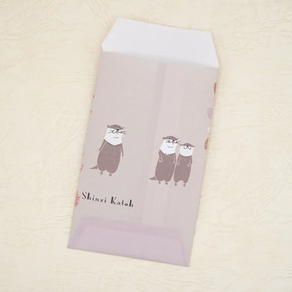 Kinose Printing Extinct Species of Japan Money Envelope