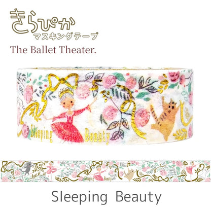 SEAL-DO PRINTING Kirapika Masking Tape - Sleeping Beauty - Wholesale Pack