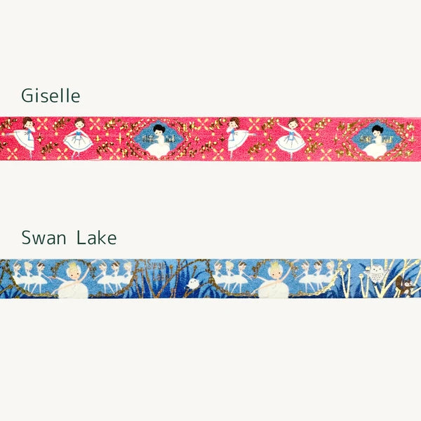 SEAL-DO PRINTING Ballet Nekonekone Kirapika Masking Tape Display Set