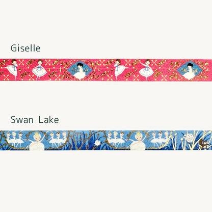 SEAL-DO PRINTING Ballet Nekonekone Kirapika Masking Tape Display Set