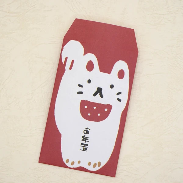 Kinose Printing Single Maneki Neko Money Envelope