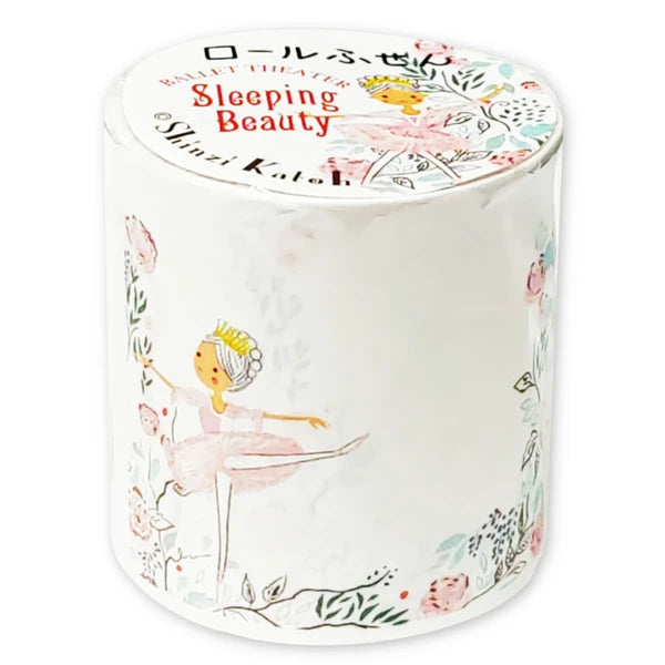 SEAL-DO PRINTING Shinzi Katoh Roll Sticky Notes - Sleeping Beauty Ballet