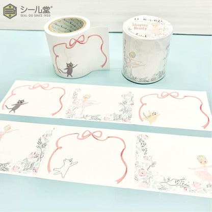 SEAL-DO PRINTING Shinzi Katoh Roll Sticky Notes - Sleeping Beauty Ballet