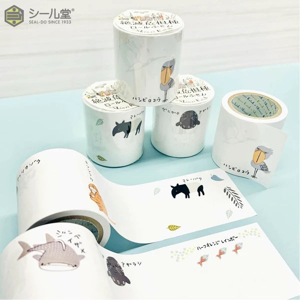 SEAL-DO PRINTING Endangered Species Roll Sticky Notes Display Set