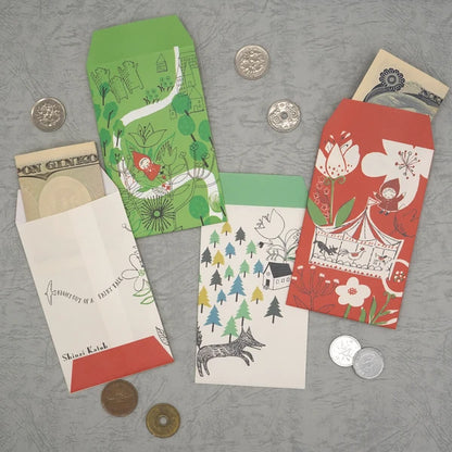Kinose Printing Little Red Riding Hood Money Envelope