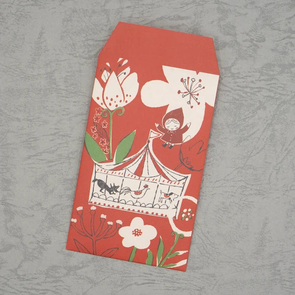 Kinose Printing Little Red Riding Hood Money Envelope