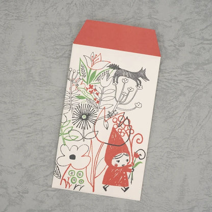Kinose Printing Little Red Riding Hood Money Envelope