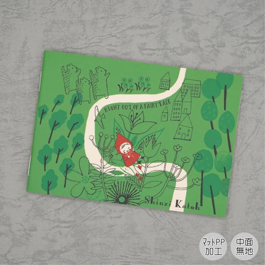 Kinose Printing Little Red Riding Hood Notebook