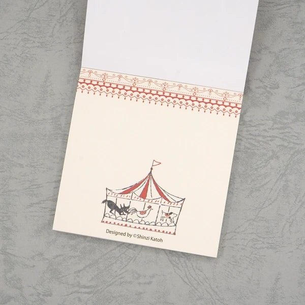Kinose Printing Little Red Riding Hood Block Memo Pad