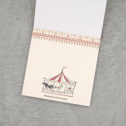 Kinose Printing Little Red Riding Hood Block Memo Pad