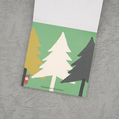 Kinose Printing Little Red Riding Hood Block Memo Pad
