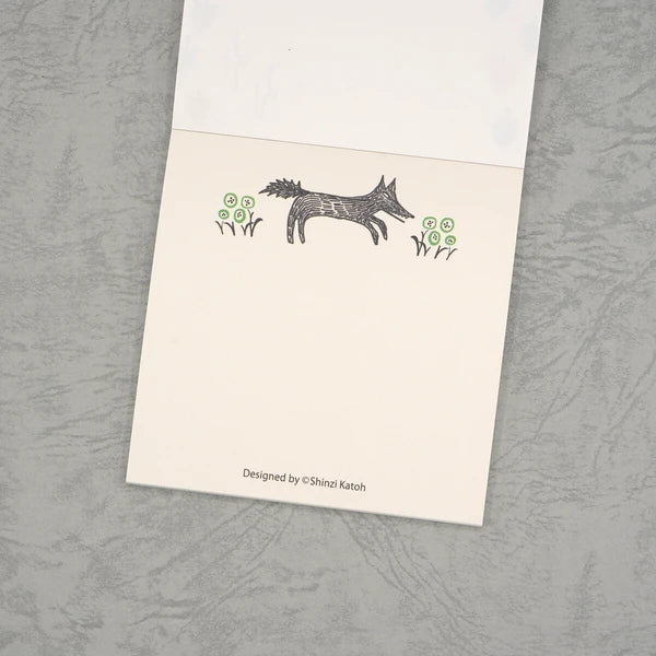 Kinose Printing Little Red Riding Hood Block Memo Pad