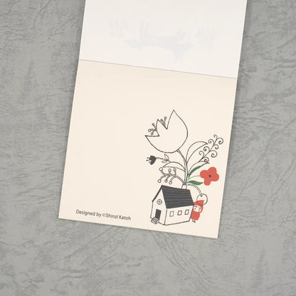 Kinose Printing Little Red Riding Hood Block Memo Pad