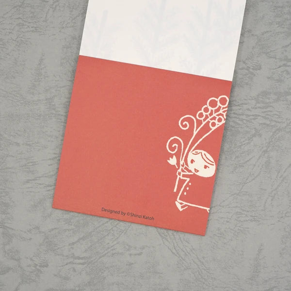 Kinose Printing Little Red Riding Hood Block Memo Pad
