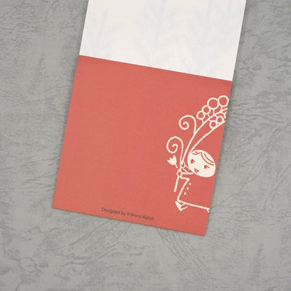 Kinose Printing Little Red Riding Hood Block Memo Pad