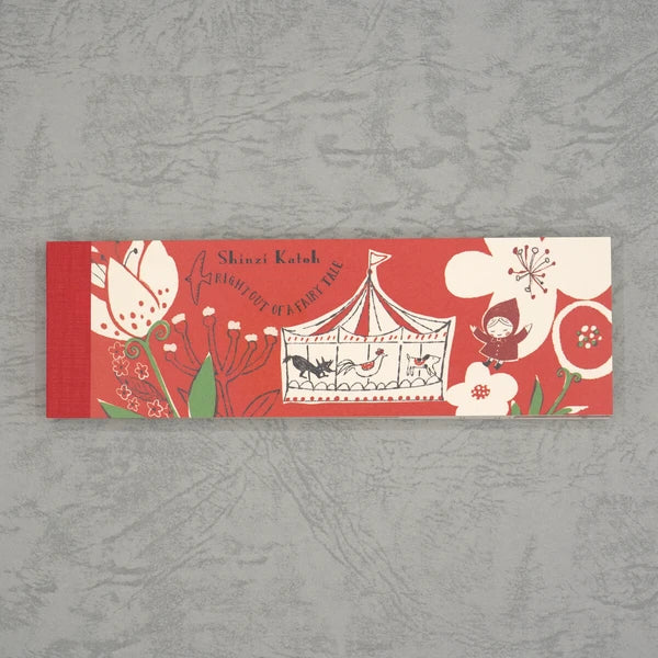 Kinose Printing Little Red Riding Hood Mini Letter Pad