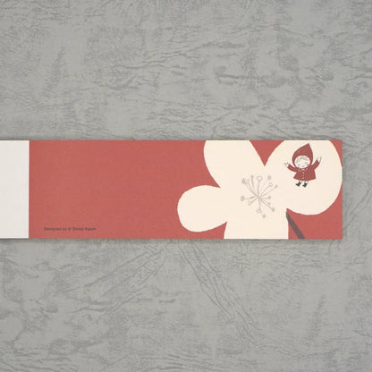 Kinose Printing Little Red Riding Hood Mini Letter Pad