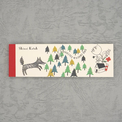 Kinose Printing Little Red Riding Hood Mini Letter Pad
