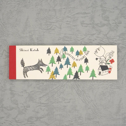 Kinose Printing Little Red Riding Hood Mini Letter Pad