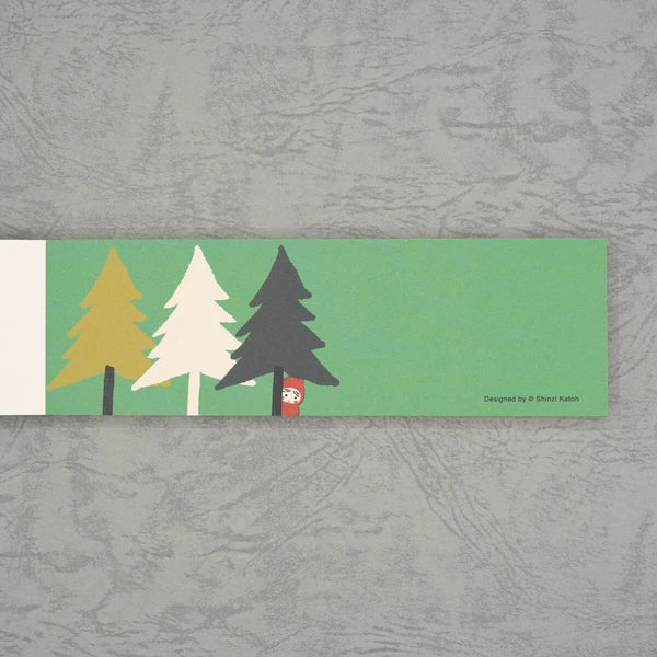 Kinose Printing Little Red Riding Hood Mini Letter Pad