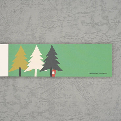 Kinose Printing Little Red Riding Hood Mini Letter Pad