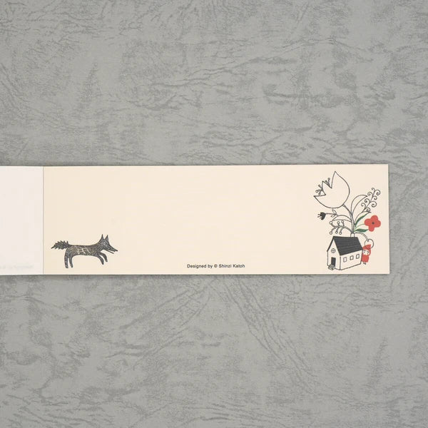 Kinose Printing Little Red Riding Hood Mini Letter Pad