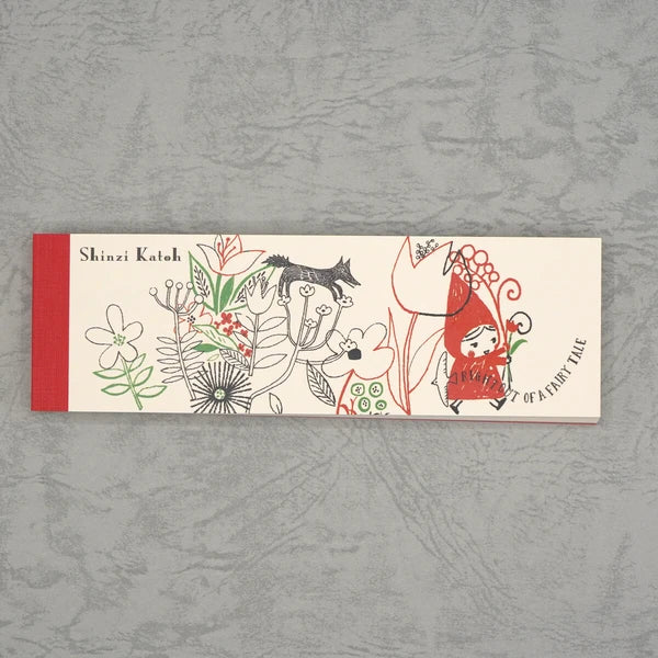 Kinose Printing Little Red Riding Hood Mini Letter Pad