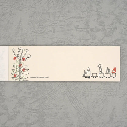 Kinose Printing Little Red Riding Hood Mini Letter Pad