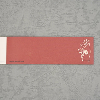 Kinose Printing Little Red Riding Hood Mini Letter Pad