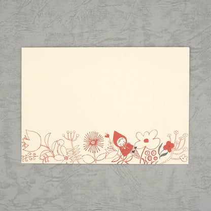 Kinose Printing Little Red Riding Hood Letter Set