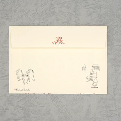 Kinose Printing Little Red Riding Hood Letter Set