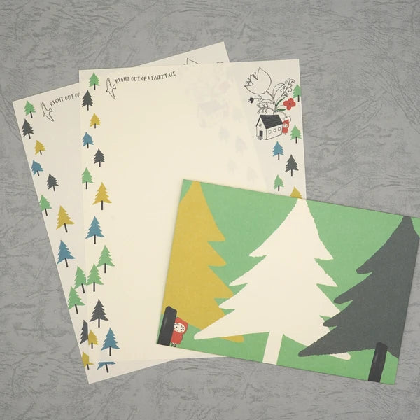 Kinose Printing Little Red Riding Hood Letter Set