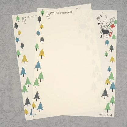 Kinose Printing Little Red Riding Hood Letter Set