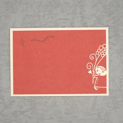 Kinose Printing Little Red Riding Hood Letter Set