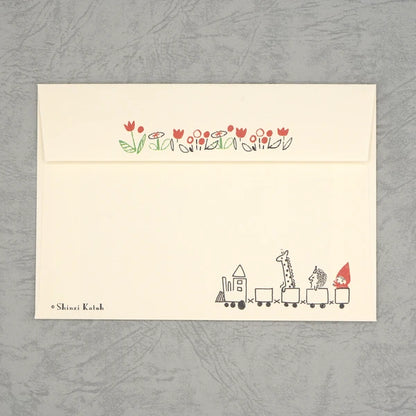 Kinose Printing Little Red Riding Hood Letter Set
