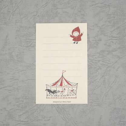 Kinose Printing Little Red Riding Hood Mini Letter Set