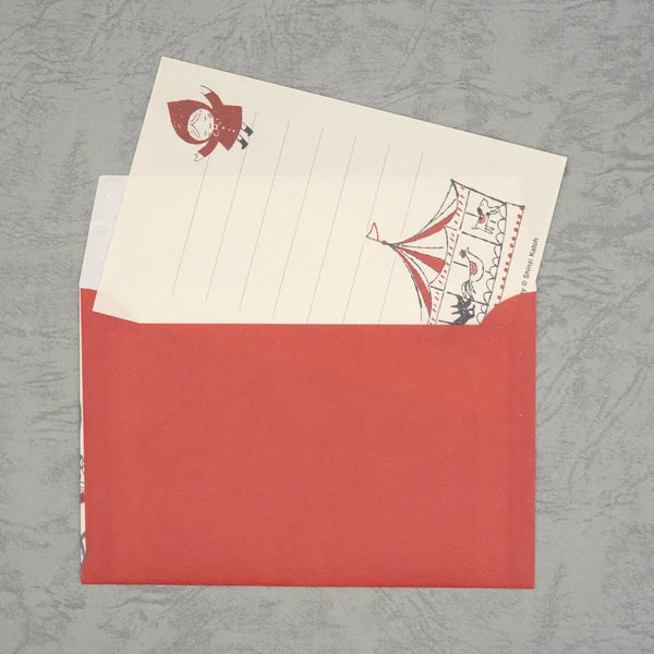 Kinose Printing Little Red Riding Hood Mini Letter Set