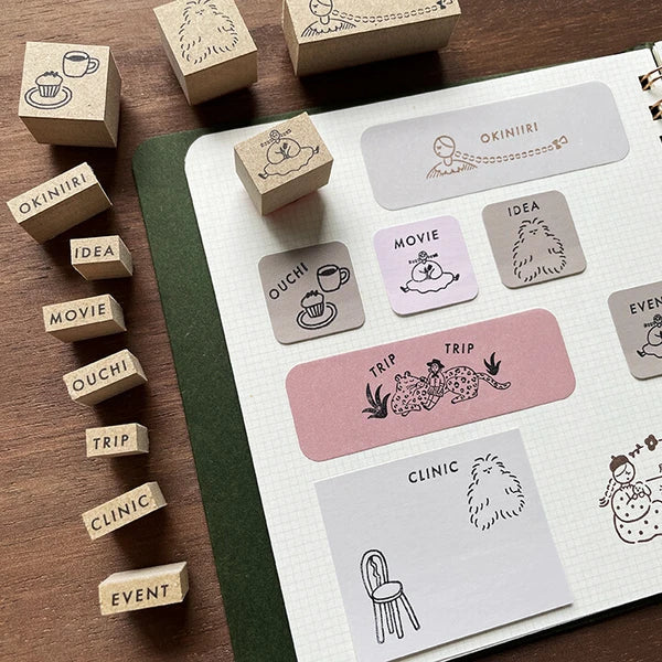 STAMP MARCHE OUCHI Home Soeru Rubber Stamp