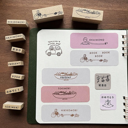 STAMP MARCHE TOKIMEKI Excitement Soeru Rubber Stamp