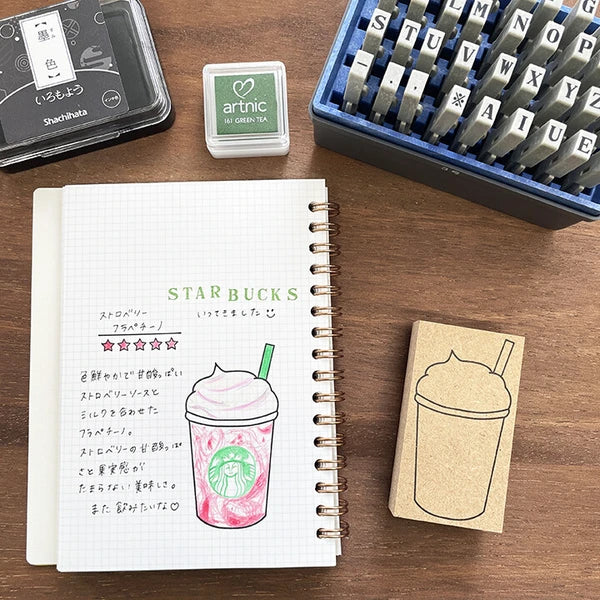 STAMP MARCHE Frappe Rubber Stamp M