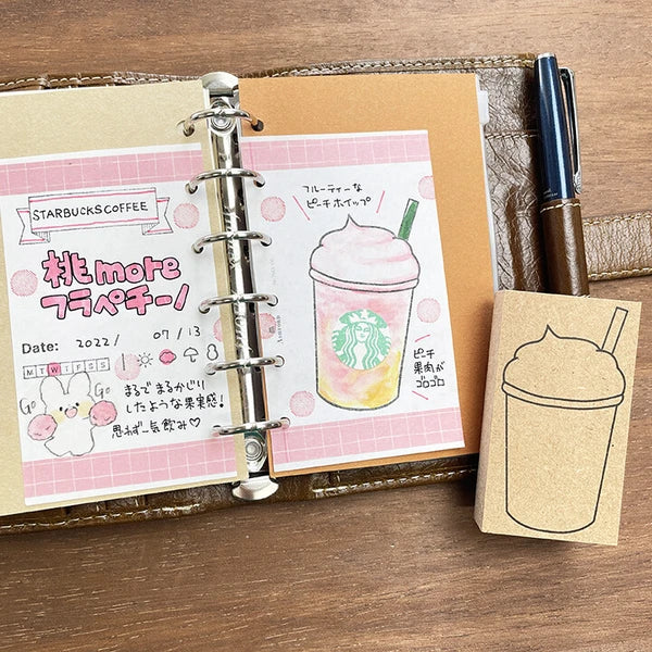 STAMP MARCHE Frappe Rubber Stamp M