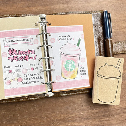 STAMP MARCHE Frappe Rubber Stamp M