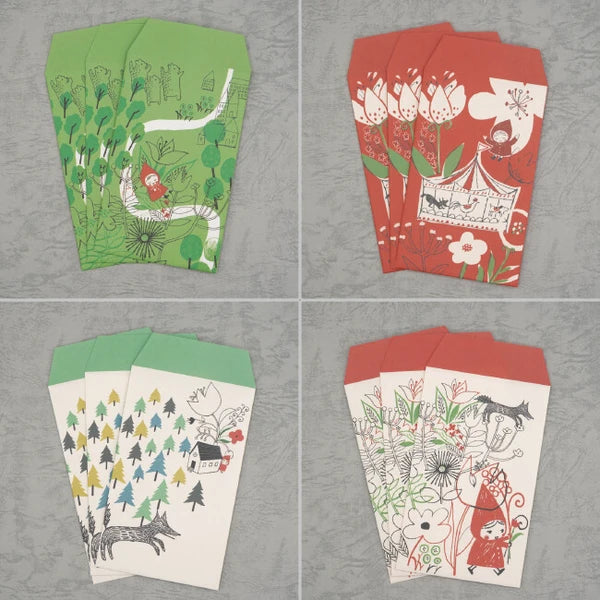 Kinose Printing Little Red Riding Hood Display Set