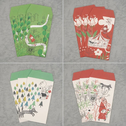 Kinose Printing Little Red Riding Hood Display Set